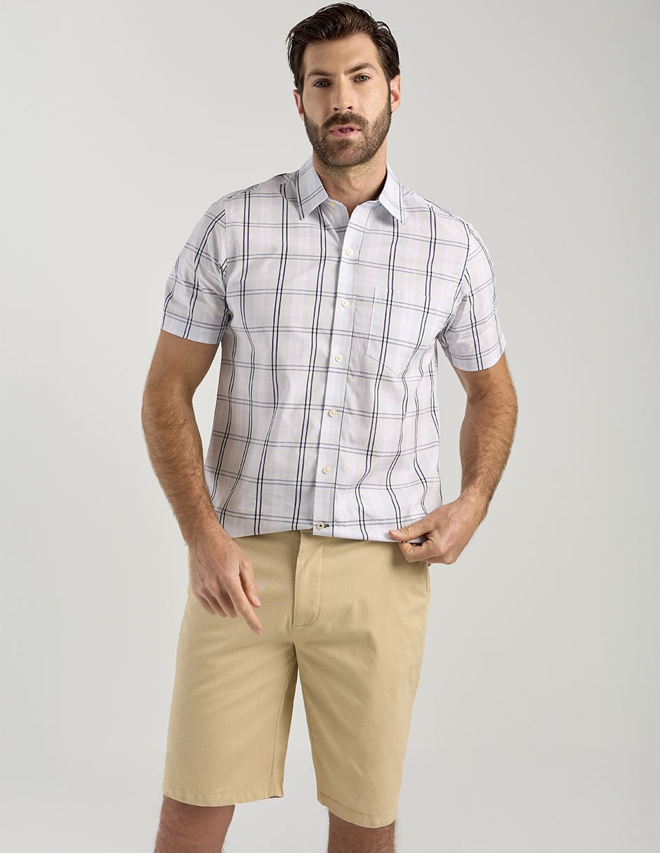Bermuda de gabardina para hombre Bermuda de gabardina para hombre
