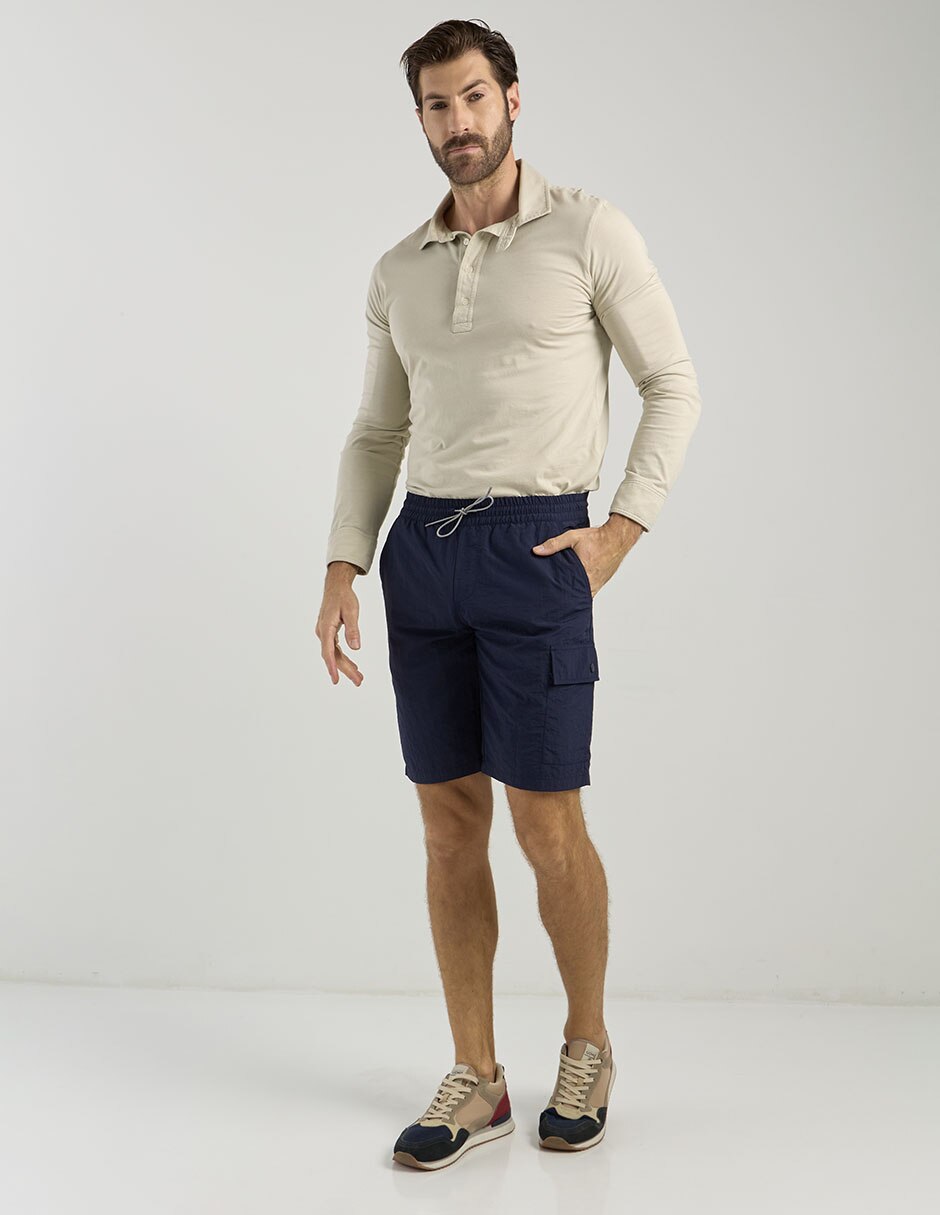 Bermuda de gabardina para hombre 3