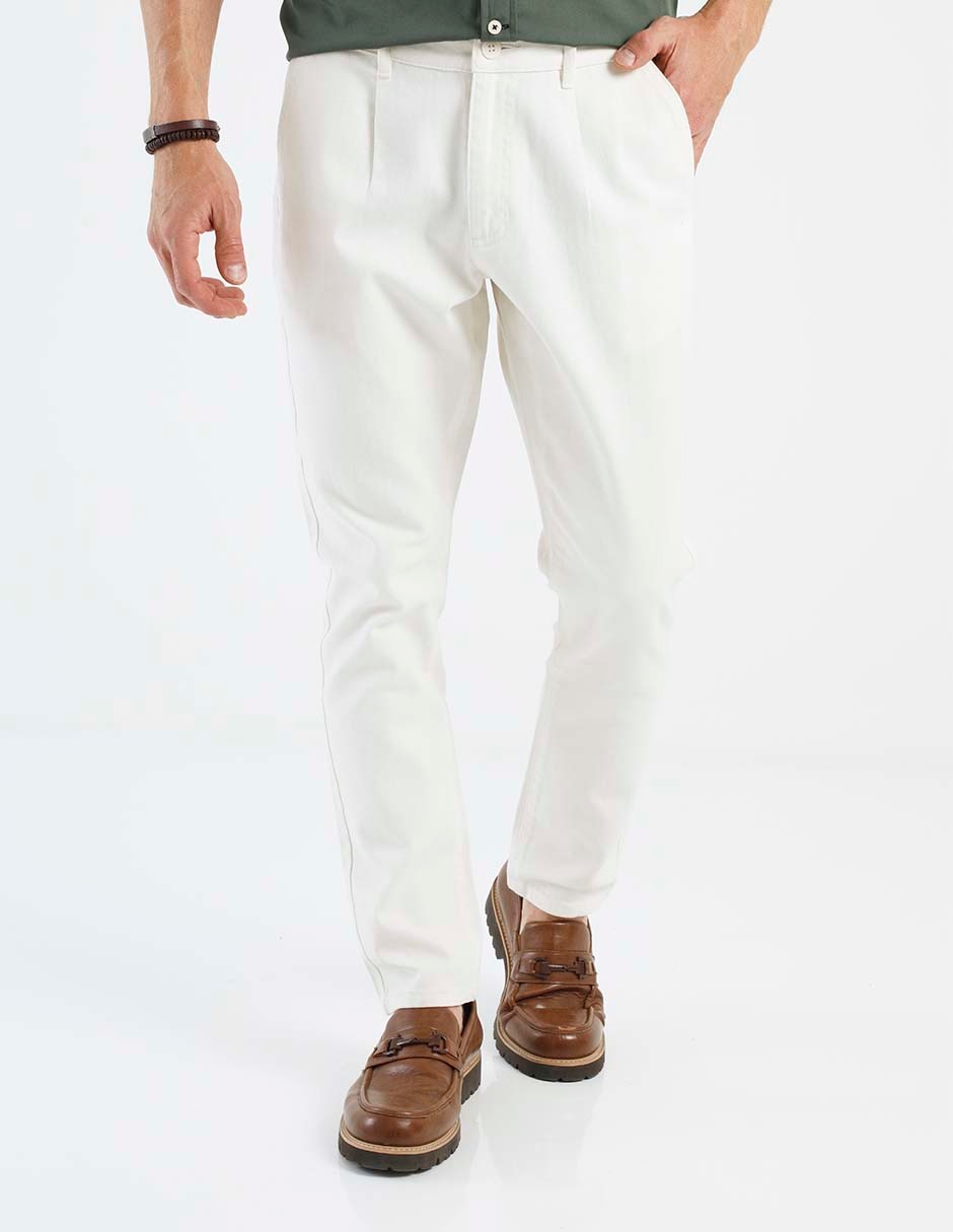 Pantalón chino slim para hombre