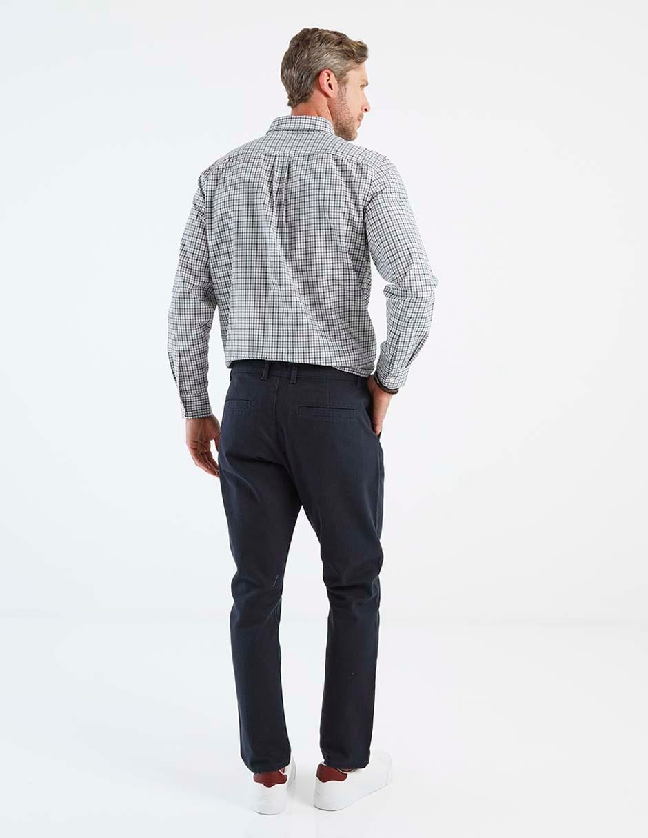 Pantalón chino slim para hombre 4