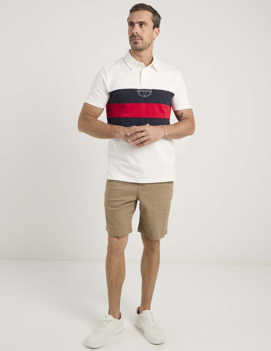 Playera tipo polo Weekend para hombre
