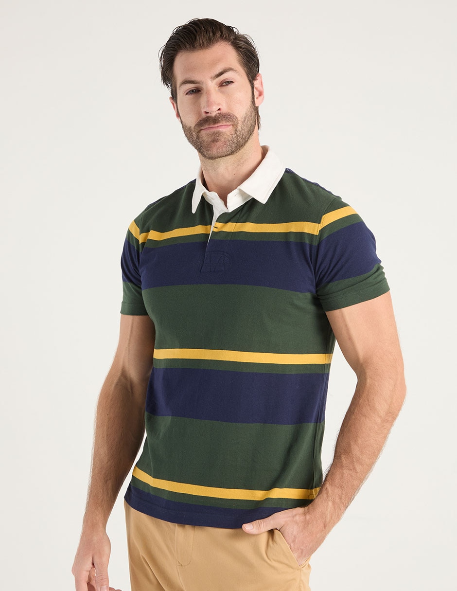Playera tipo polo para hombre