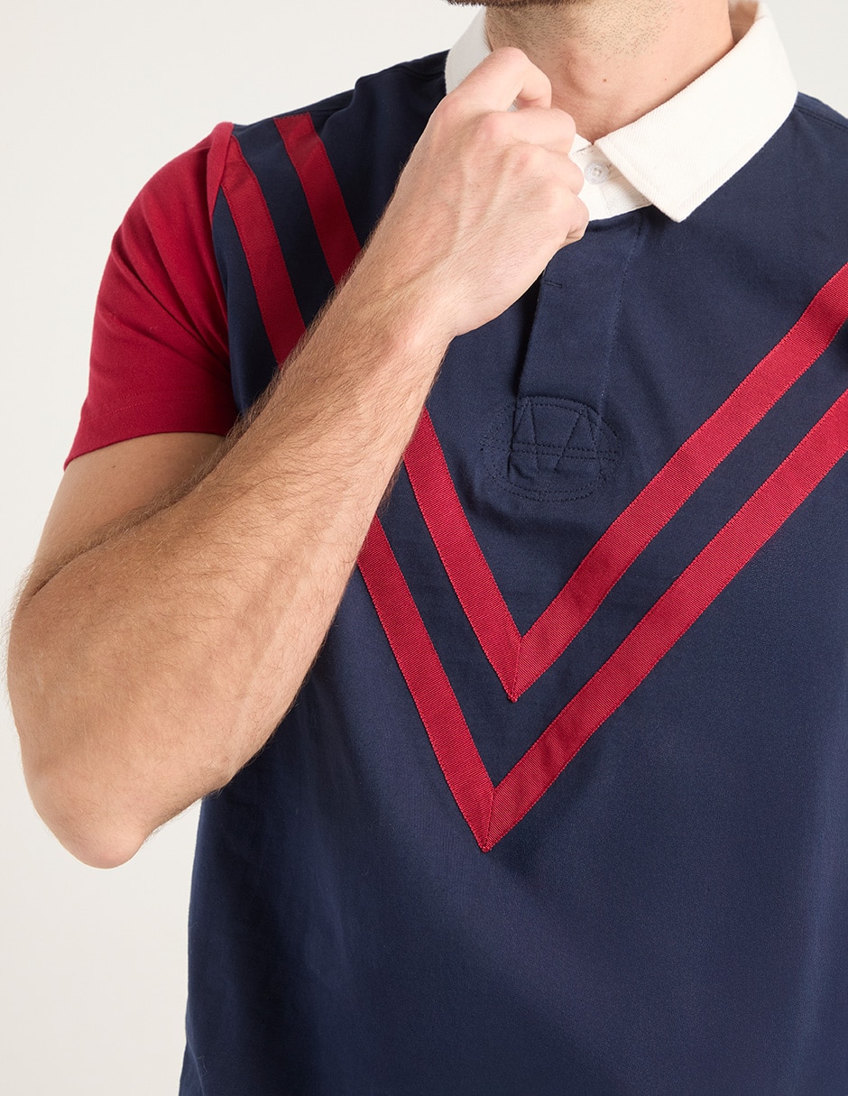 Playera cuello polo para hombre 3