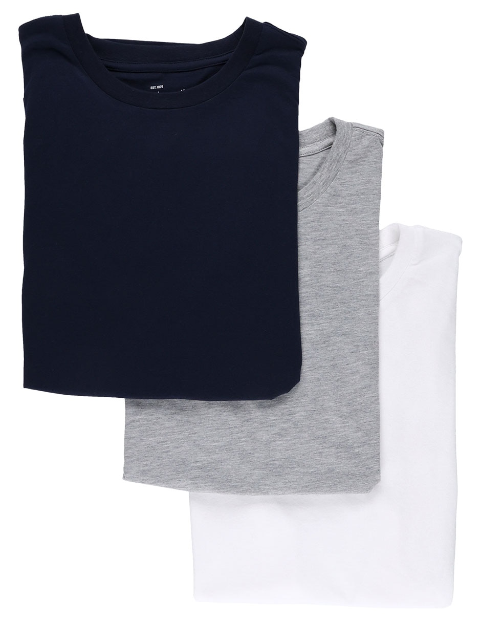 Set playera cuello redondo para hombre 6