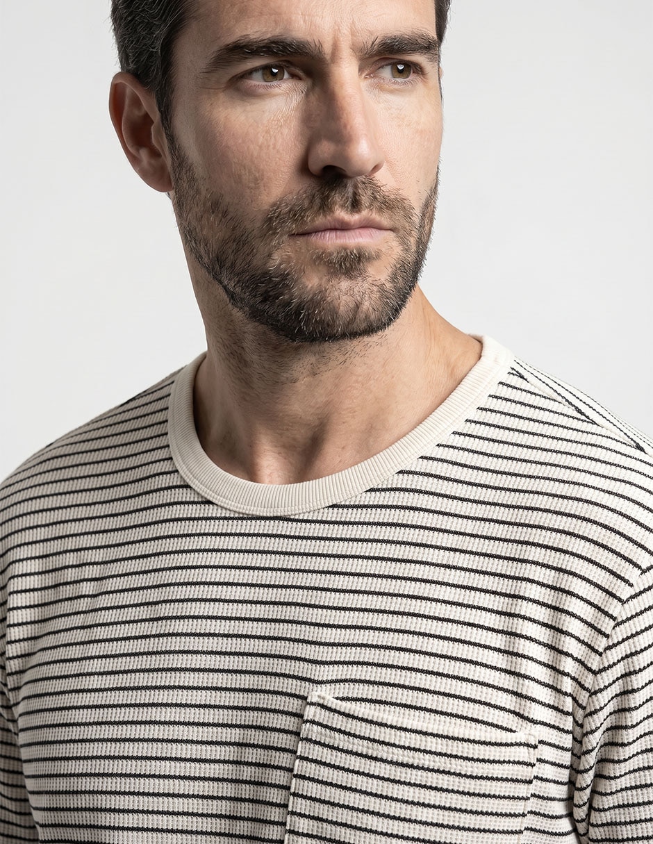 Playera cuello redondo para hombre 3