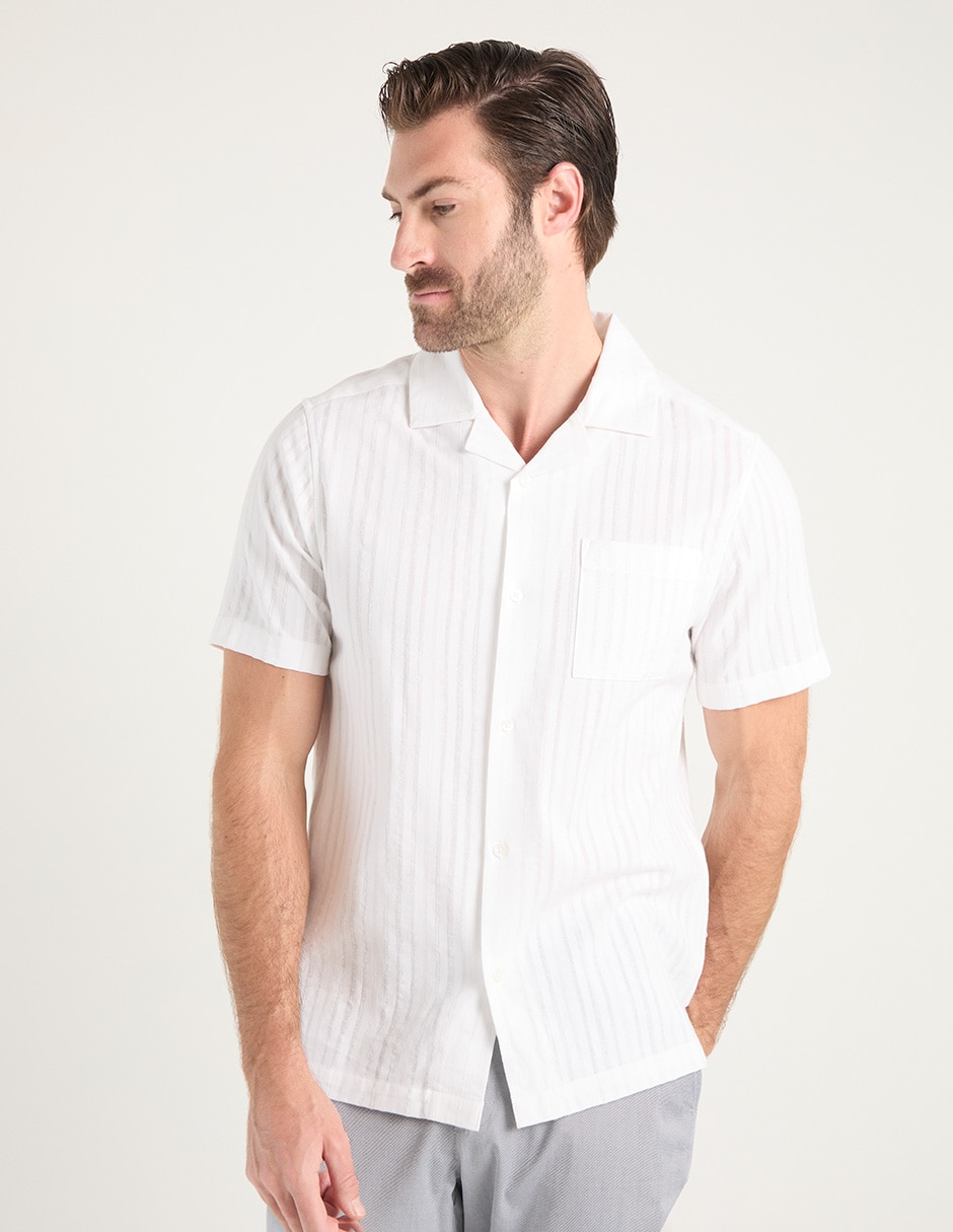 Camisa casual manga corta para hombre Camisa casual manga corta para hombre