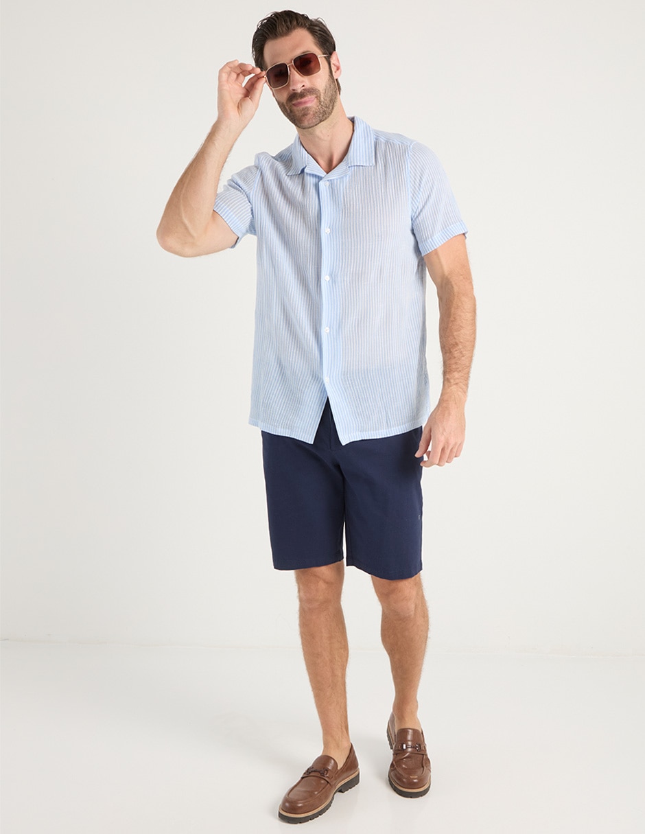 Camisa casual Weekend manga corta para hombre 2