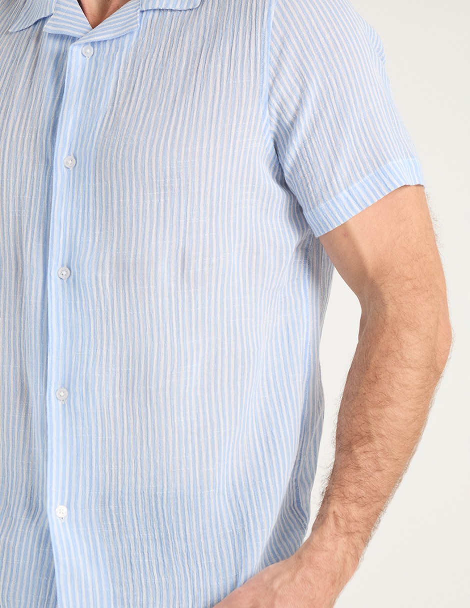 Camisa casual Weekend manga corta para hombre 5
