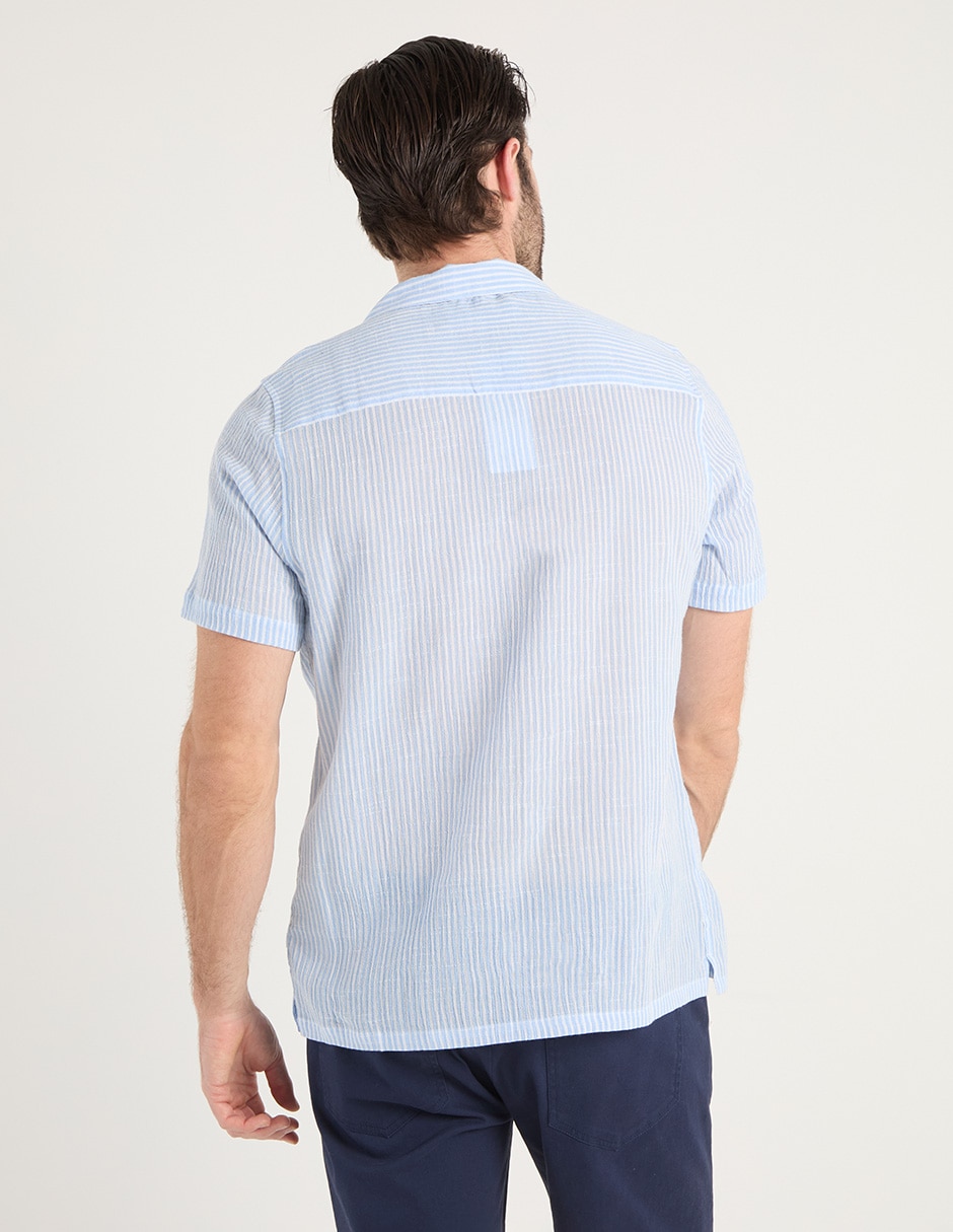 Camisa casual Weekend manga corta para hombre 6