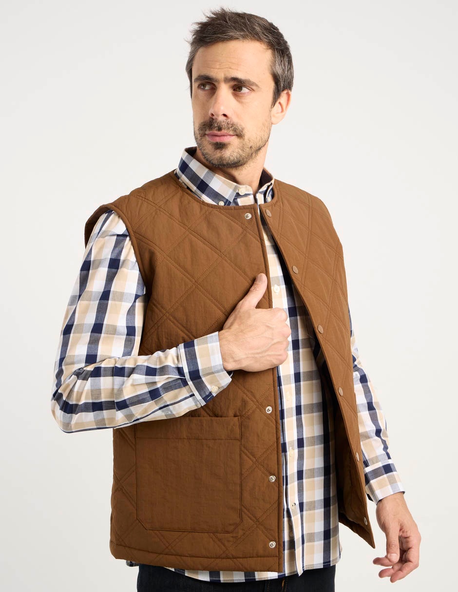Chaleco capitonado para hombre 2