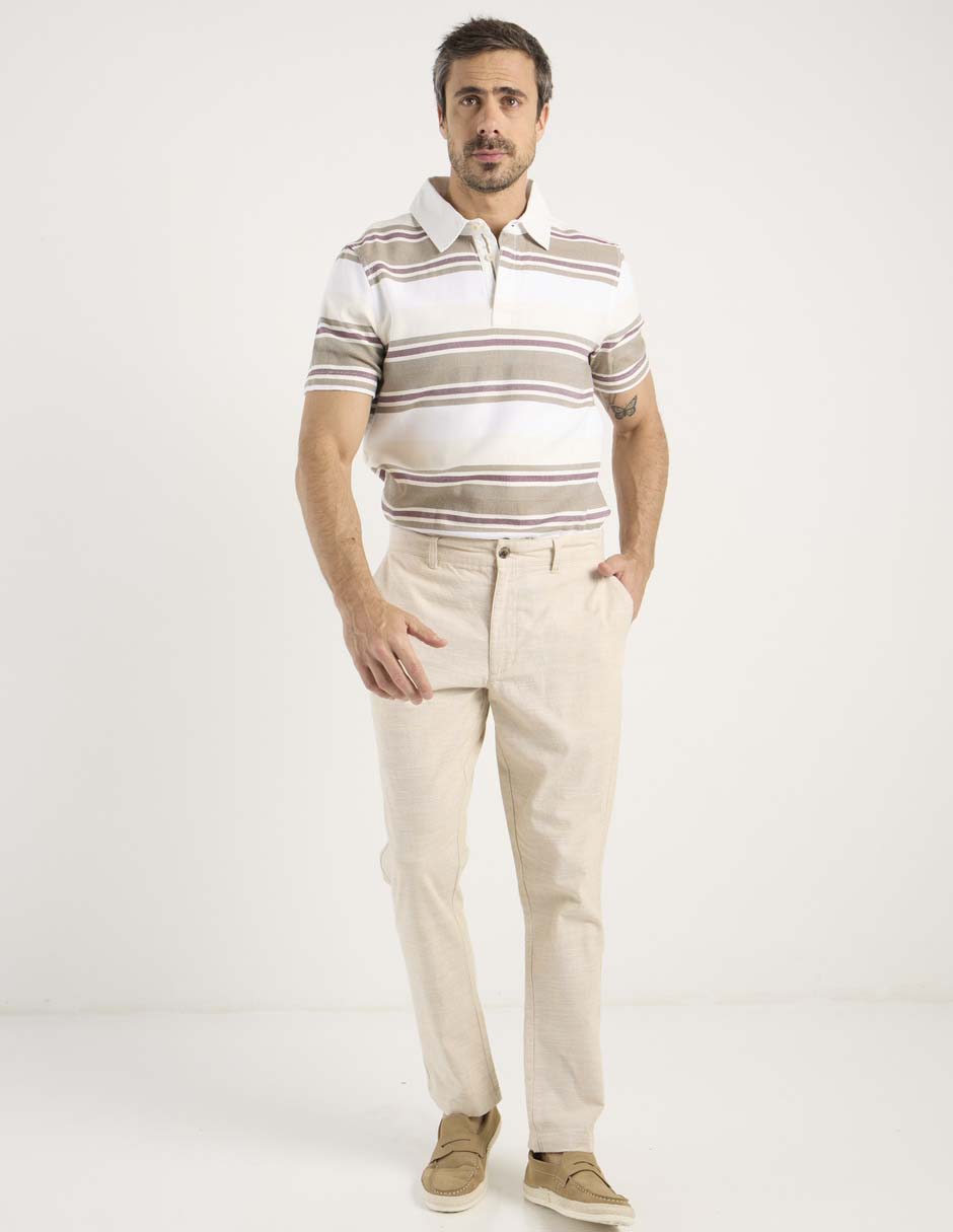 Pantalón chino slim para hombre 4