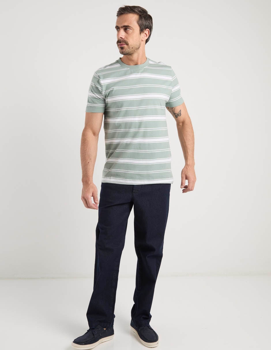 Jeans slim lavado obscuro para hombre 7