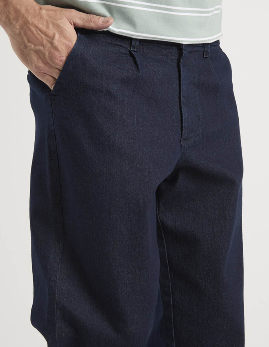 Jeans slim lavado obscuro para hombre 9