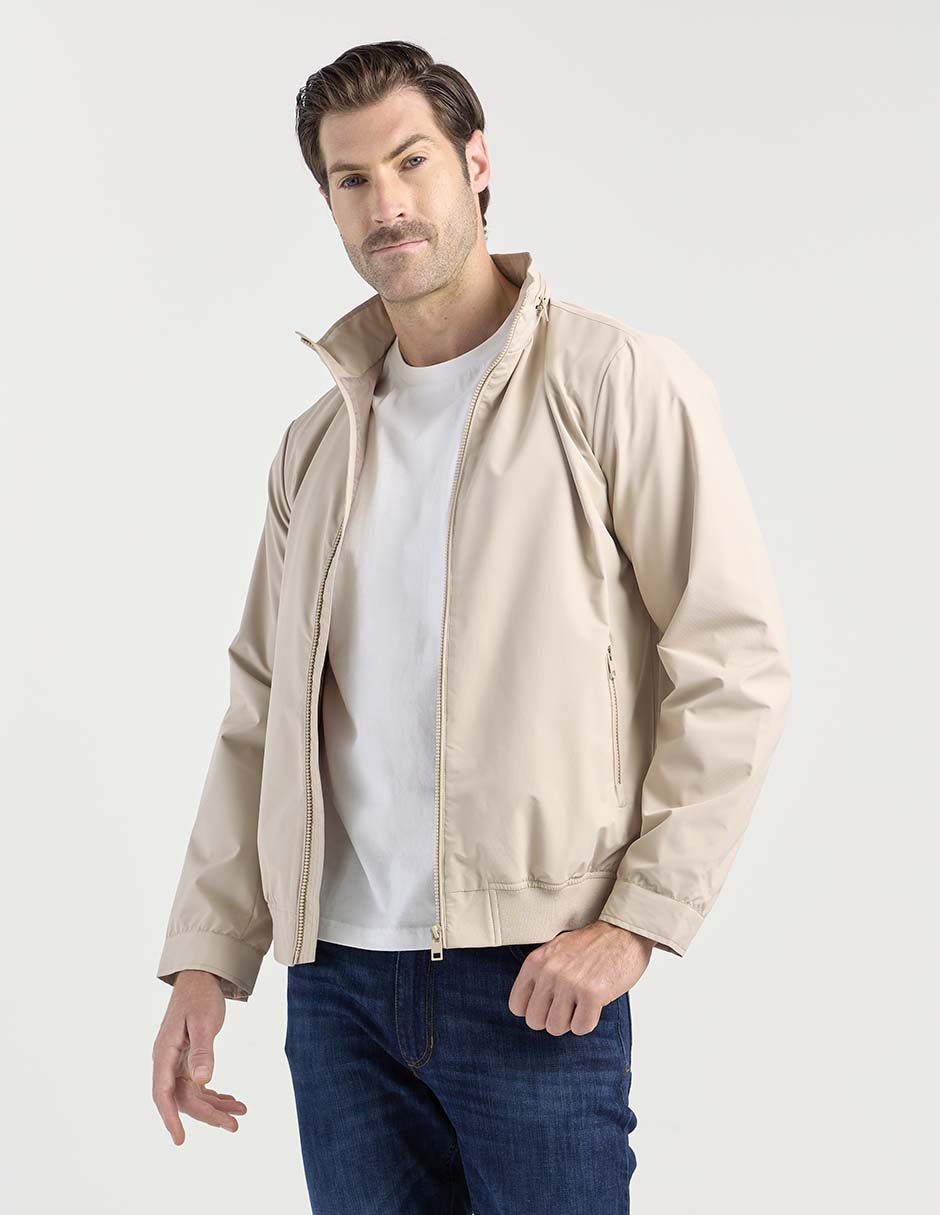 Chamarra casual con bolsillos para hombre Chamarra casual con bolsillos para hombre