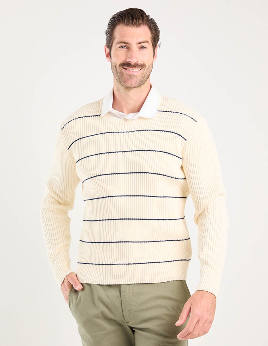 Suéter cuello redondo para hombre 5