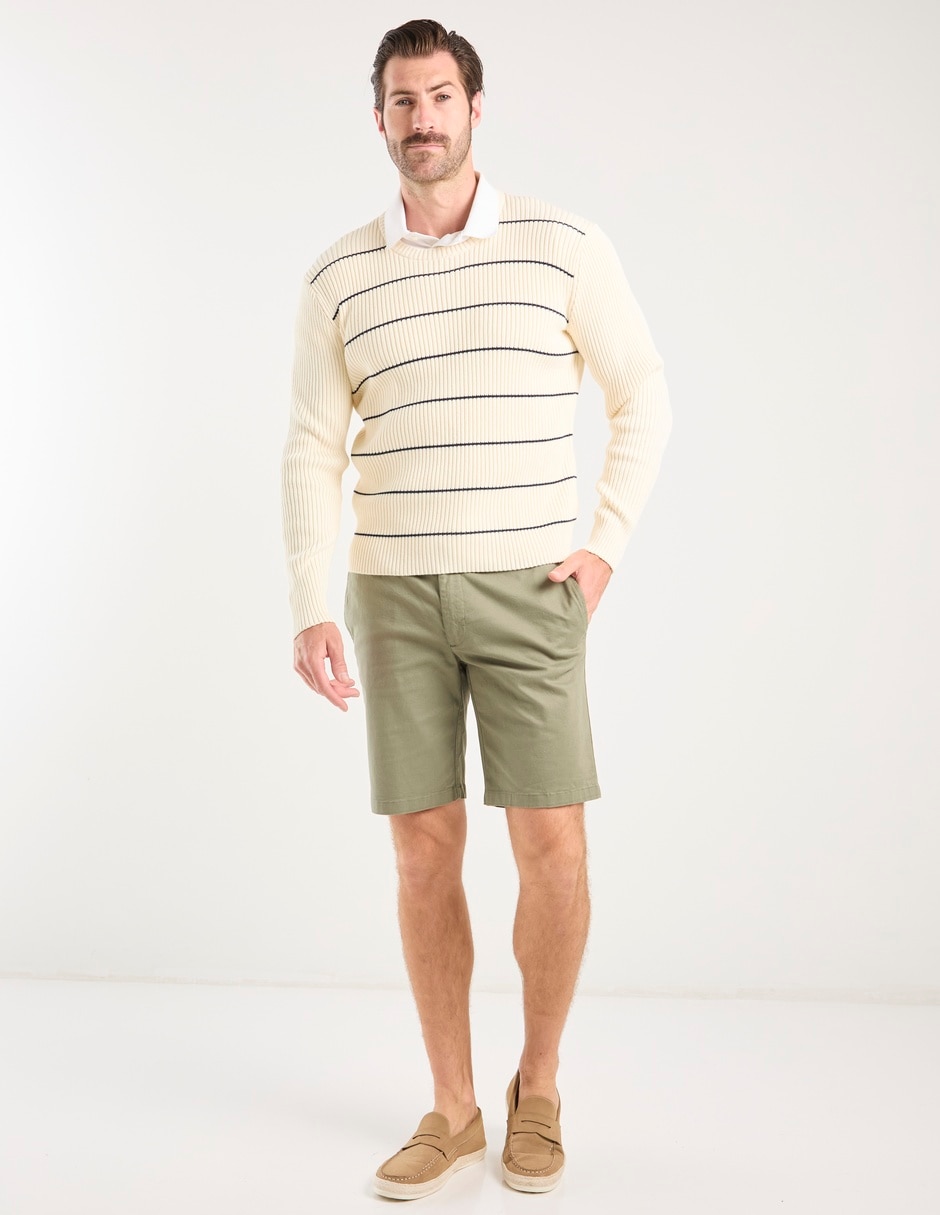 Suéter cuello redondo para hombre 4