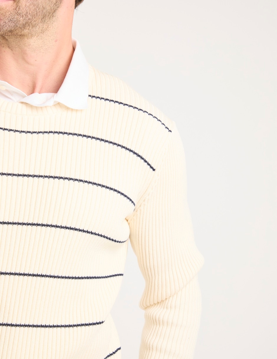 Suéter cuello redondo para hombre 3