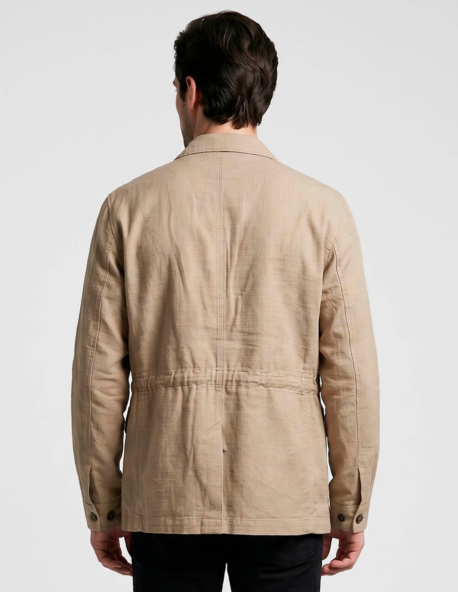 Sobrecamisa casual manga larga para hombre 2
