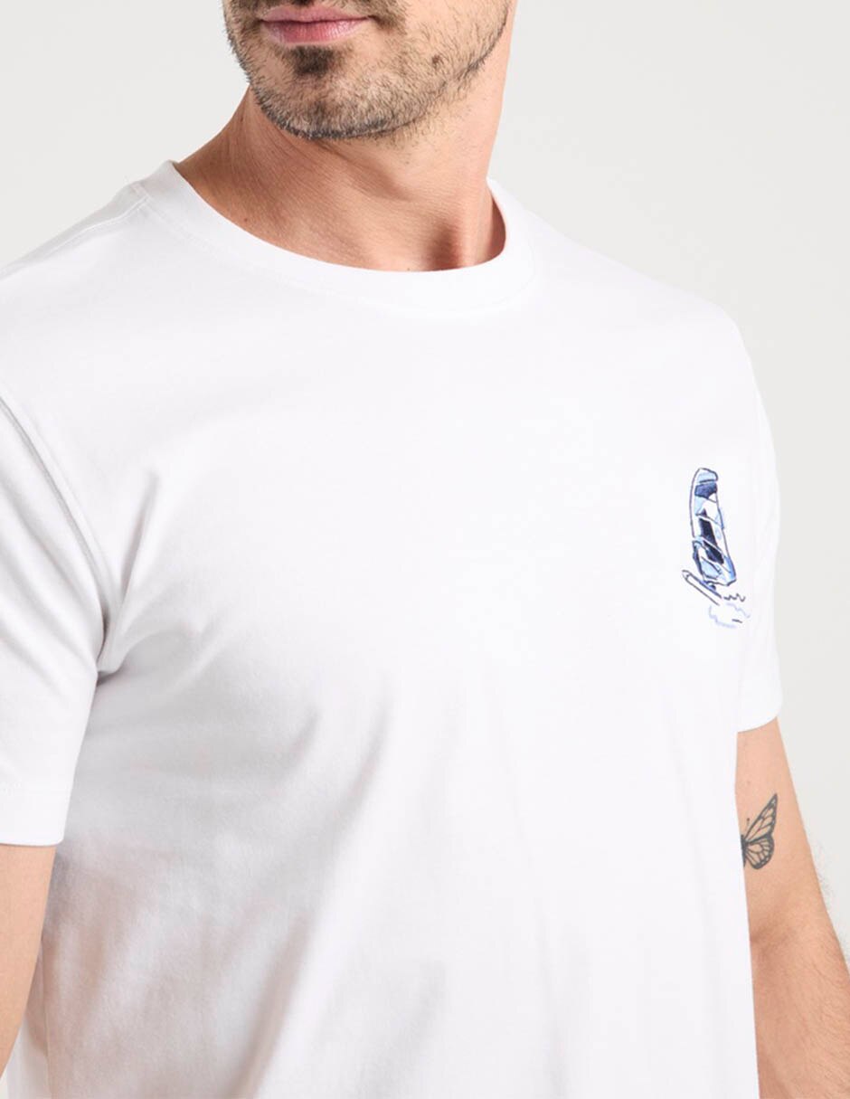 Playera cuello redondo para hombre 4