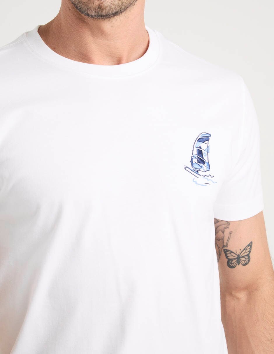 Playera cuello redondo para hombre 5