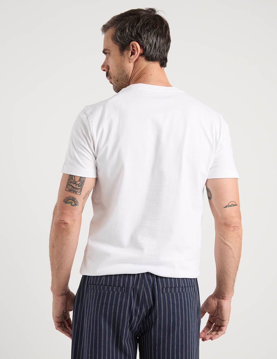 Playera cuello redondo para hombre 6