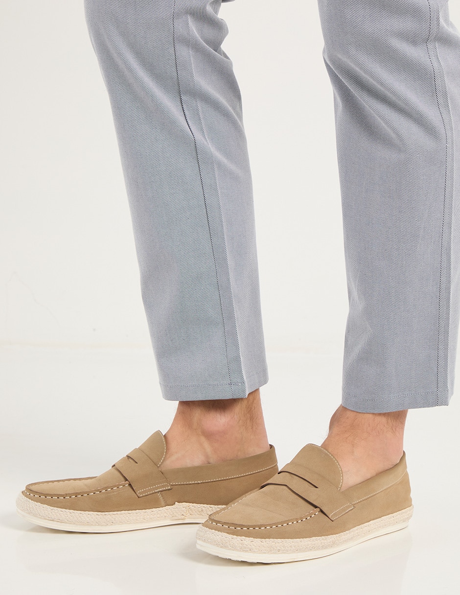 Pantalón straight de algodón para hombre 2