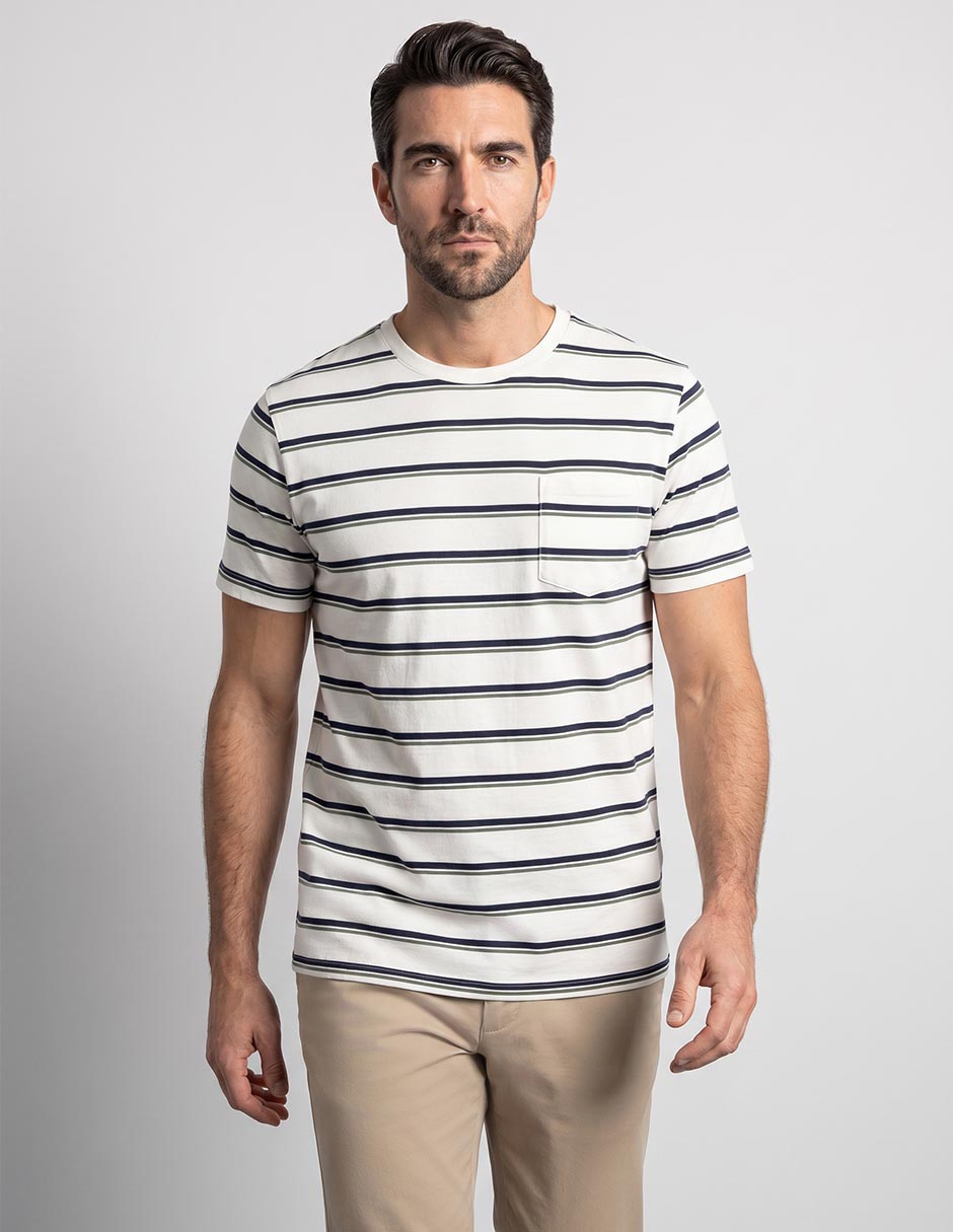 Playera cuello redondo para hombre Playera cuello redondo para hombre