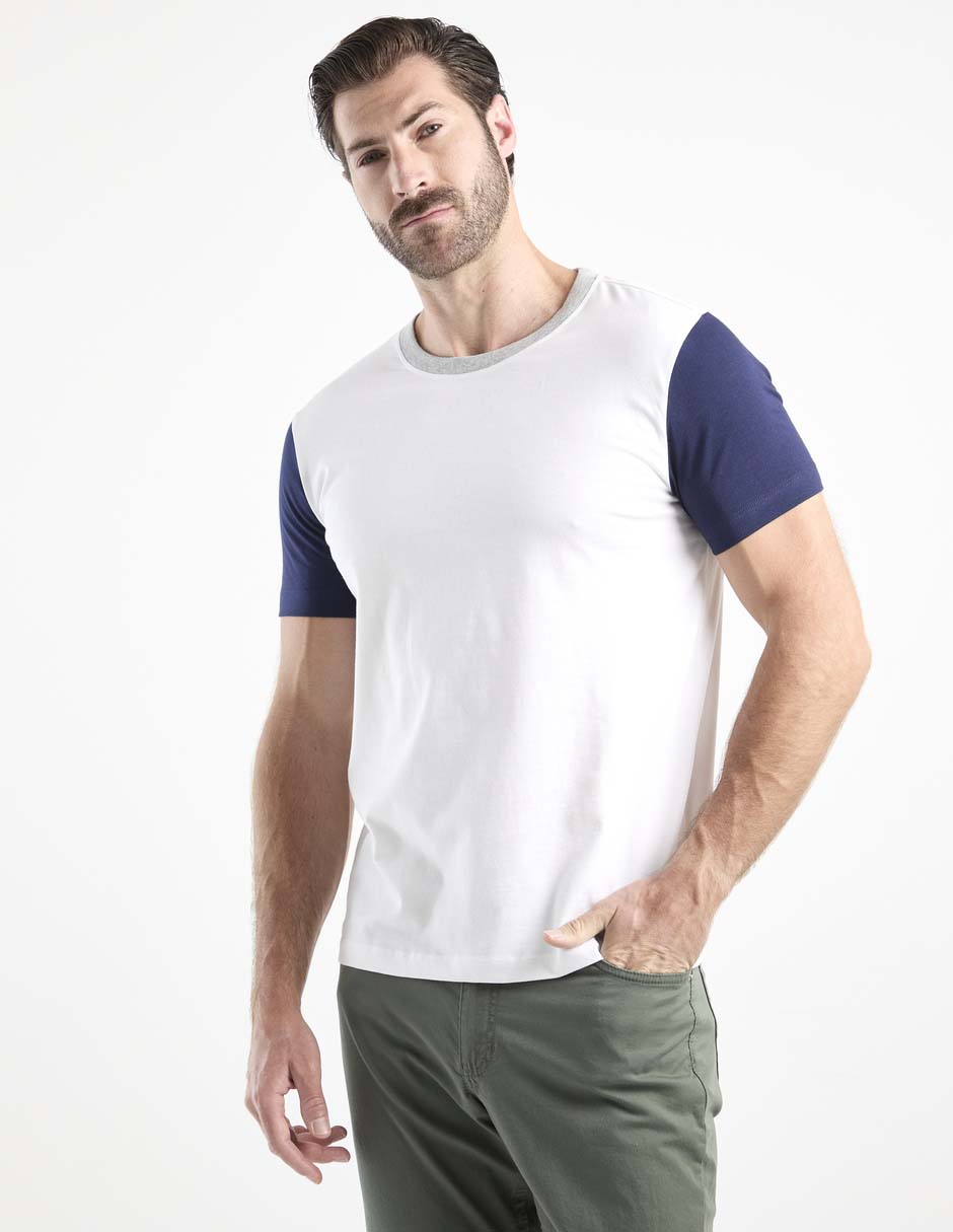 Playera cuello redondo para hombre 2