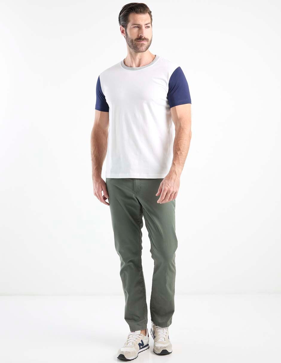 Playera cuello redondo para hombre 3