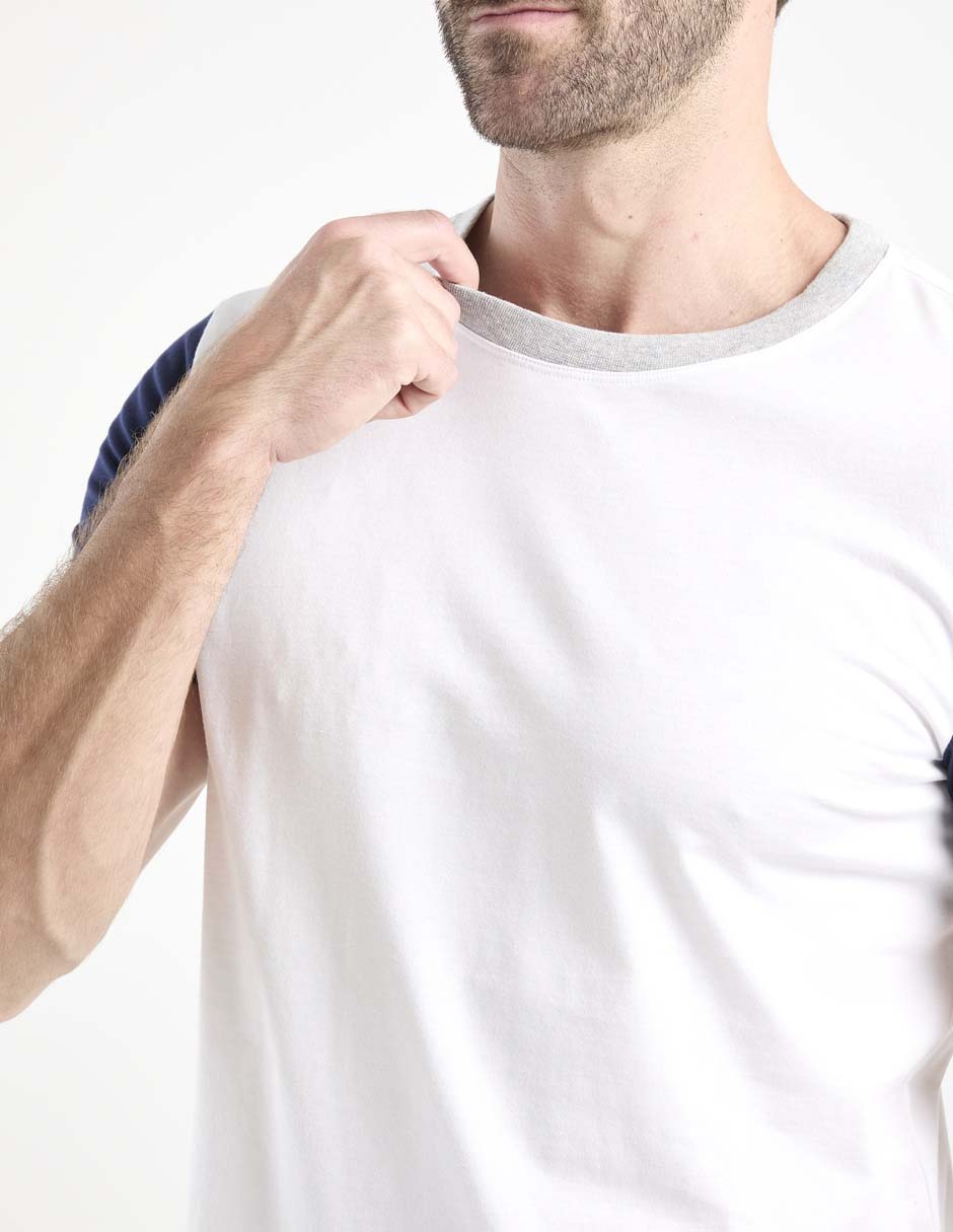 Playera cuello redondo para hombre 4
