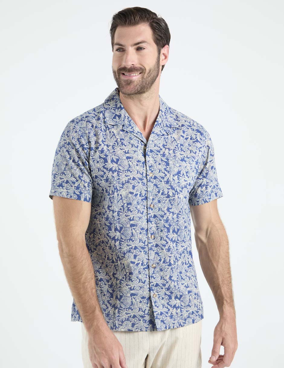 Camisa casual manga corta para hombre Camisa casual manga corta para hombre