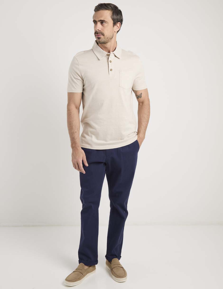 Pantalón business casual slim para hombre 5