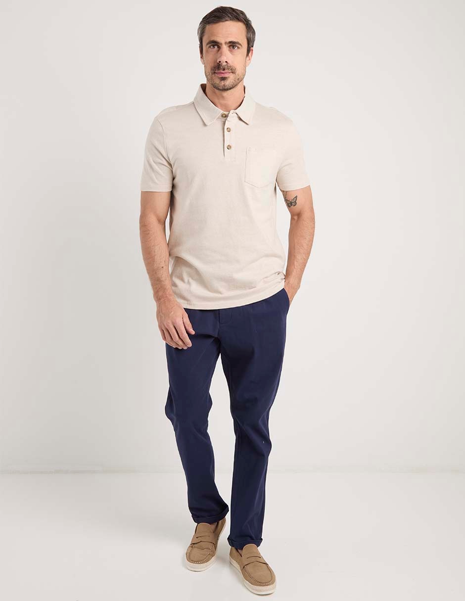 Pantalón business casual slim para hombre 4
