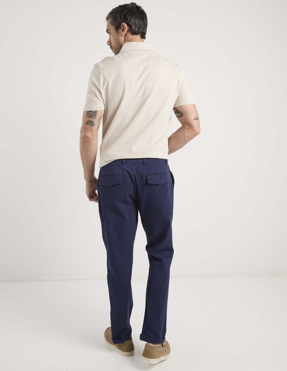 Pantalón business casual slim para hombre 6