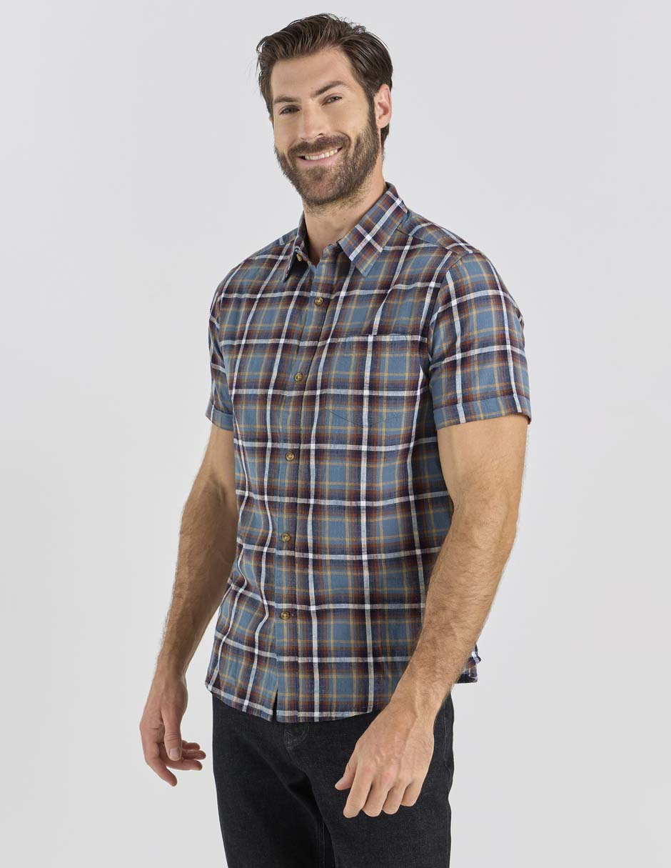 Camisa casual manga corta para hombre Camisa casual manga corta para hombre