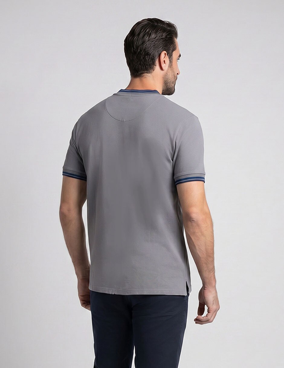 Playera cuello redondo para hombre 2