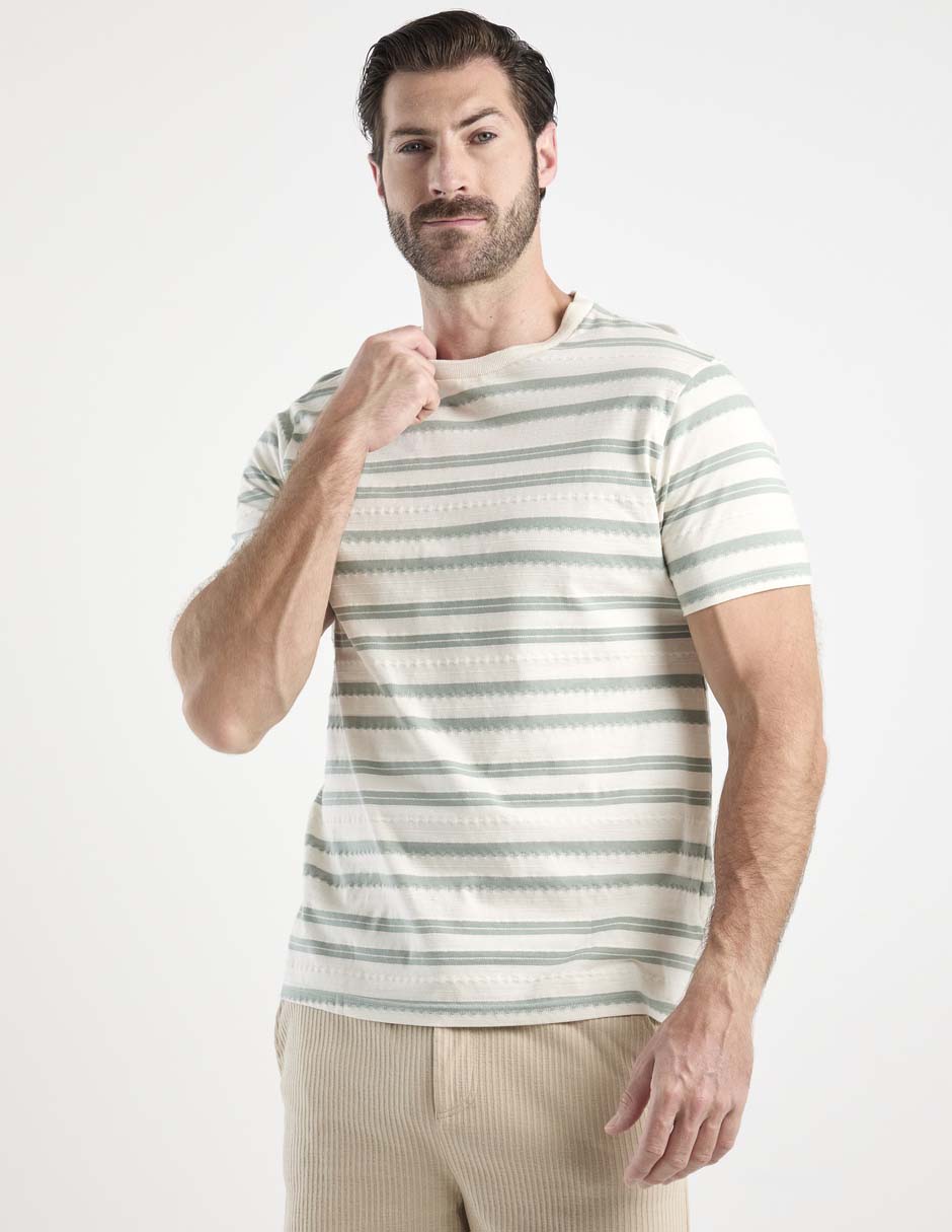 Playera cuello redondo para hombre Playera cuello redondo para hombre