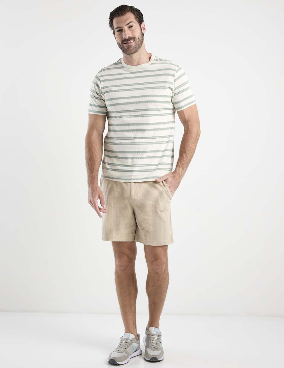 Playera cuello redondo para hombre 3