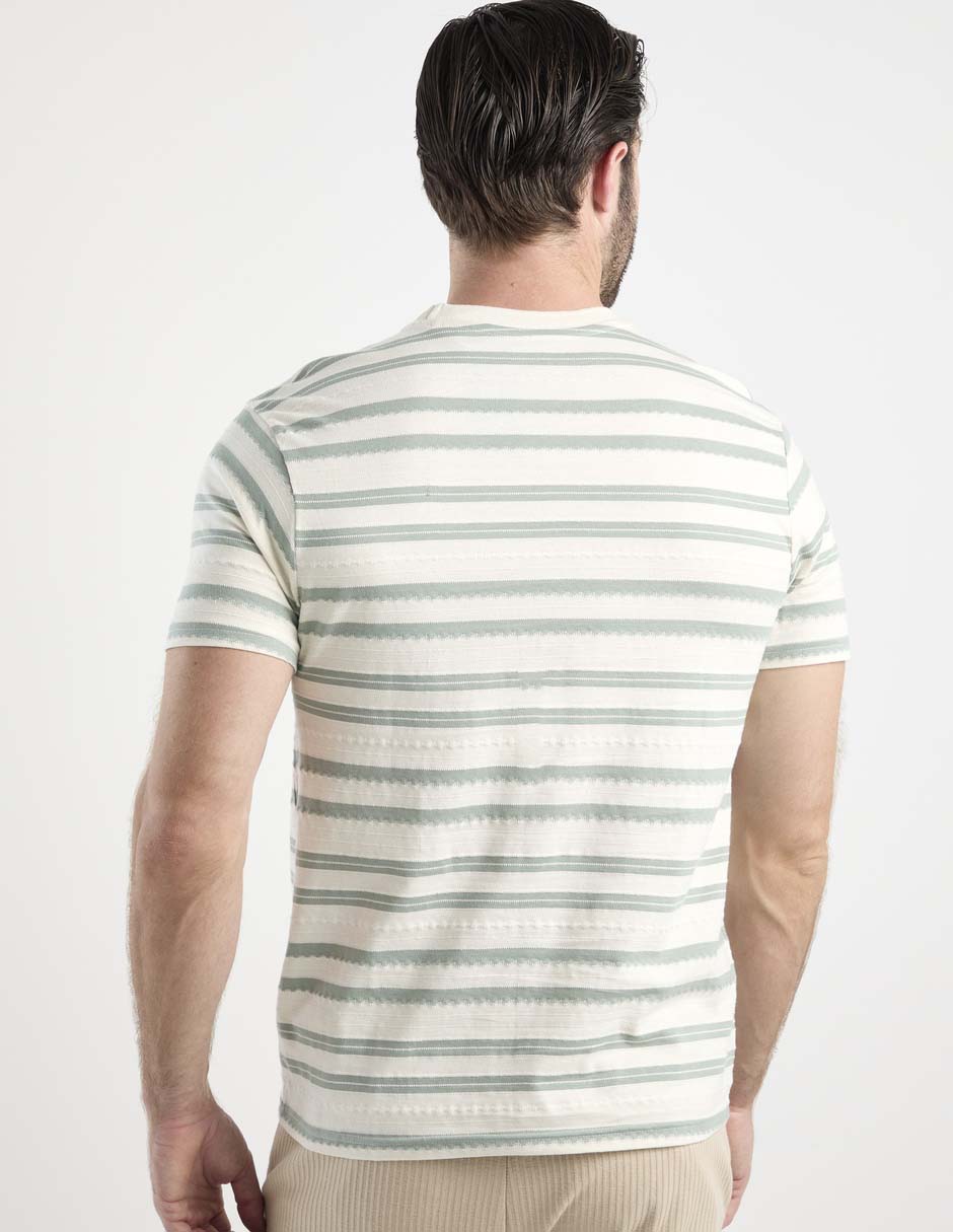 Playera cuello redondo para hombre 6