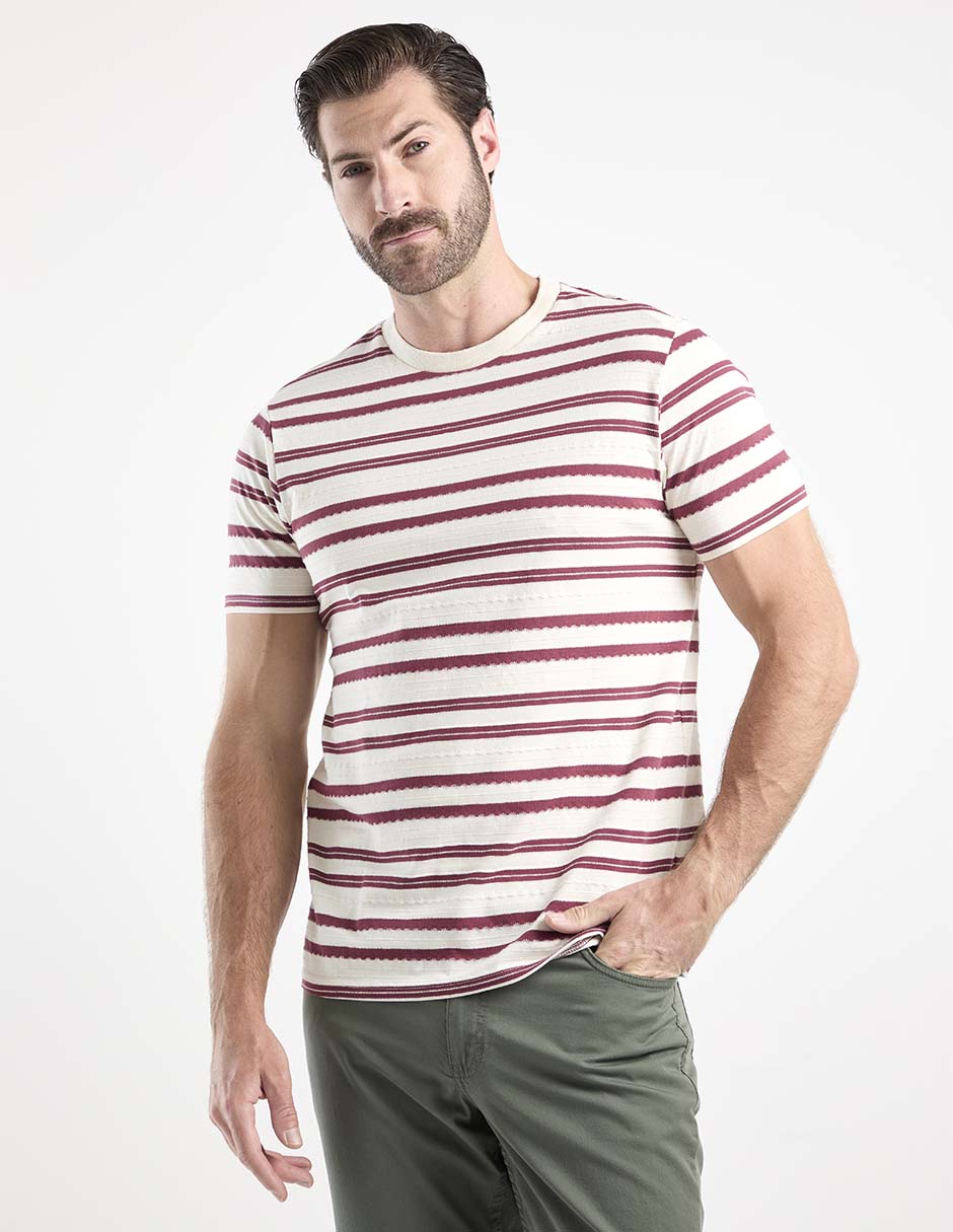 Playera Weekend Premium cuello redondo para hombre