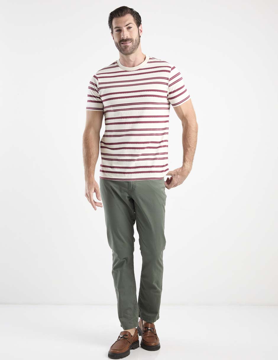 Playera Weekend Premium cuello redondo para hombre