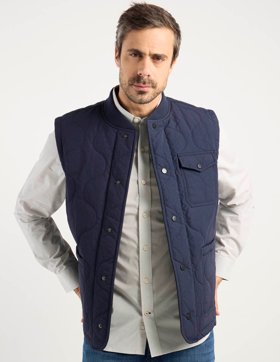 Chaleco con bolsillos para hombre 5