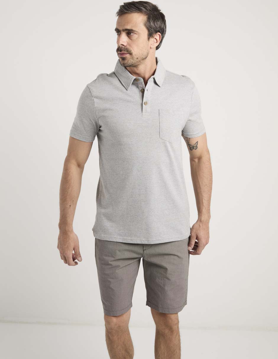 Playera tipo polo para hombre