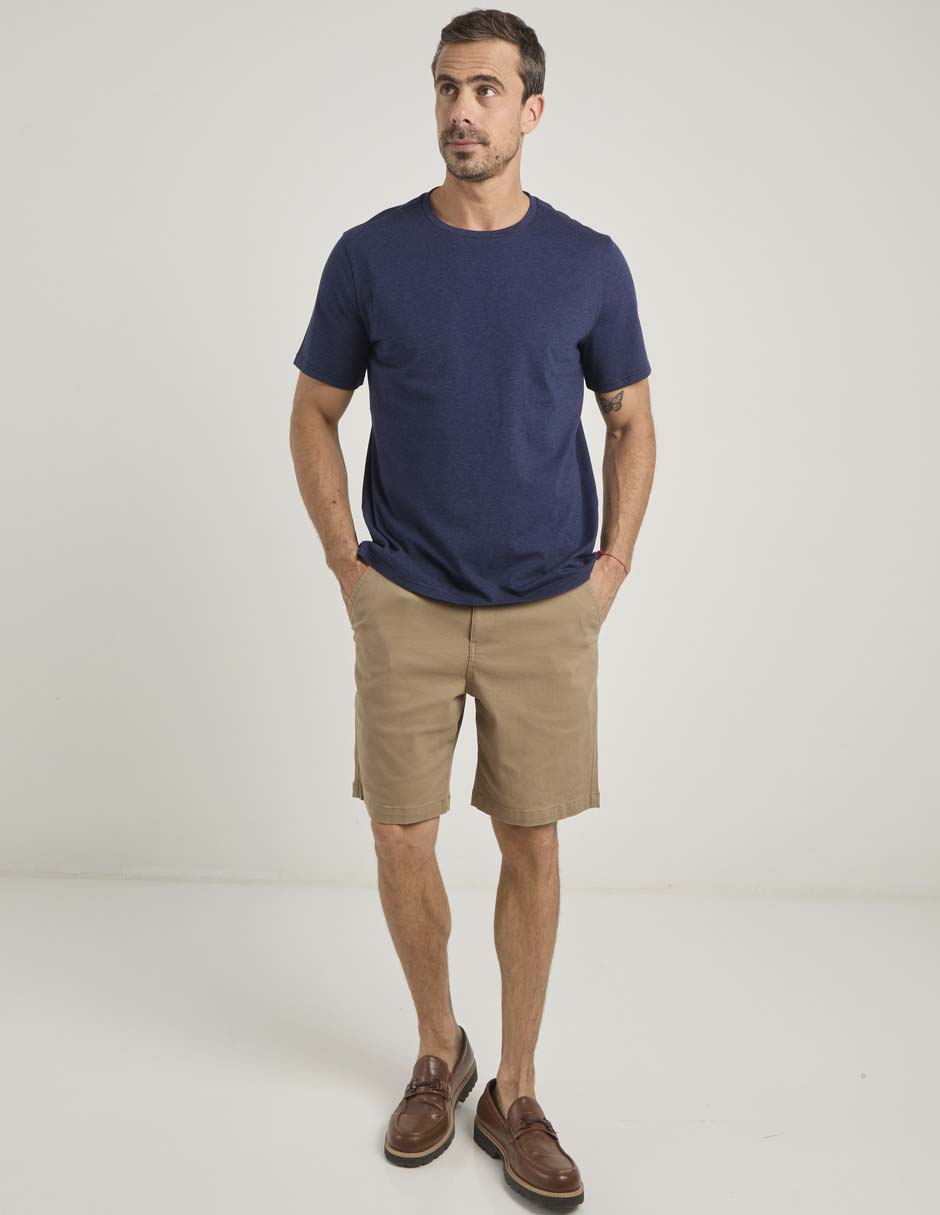 Playera weekend cuello redondo para hombre