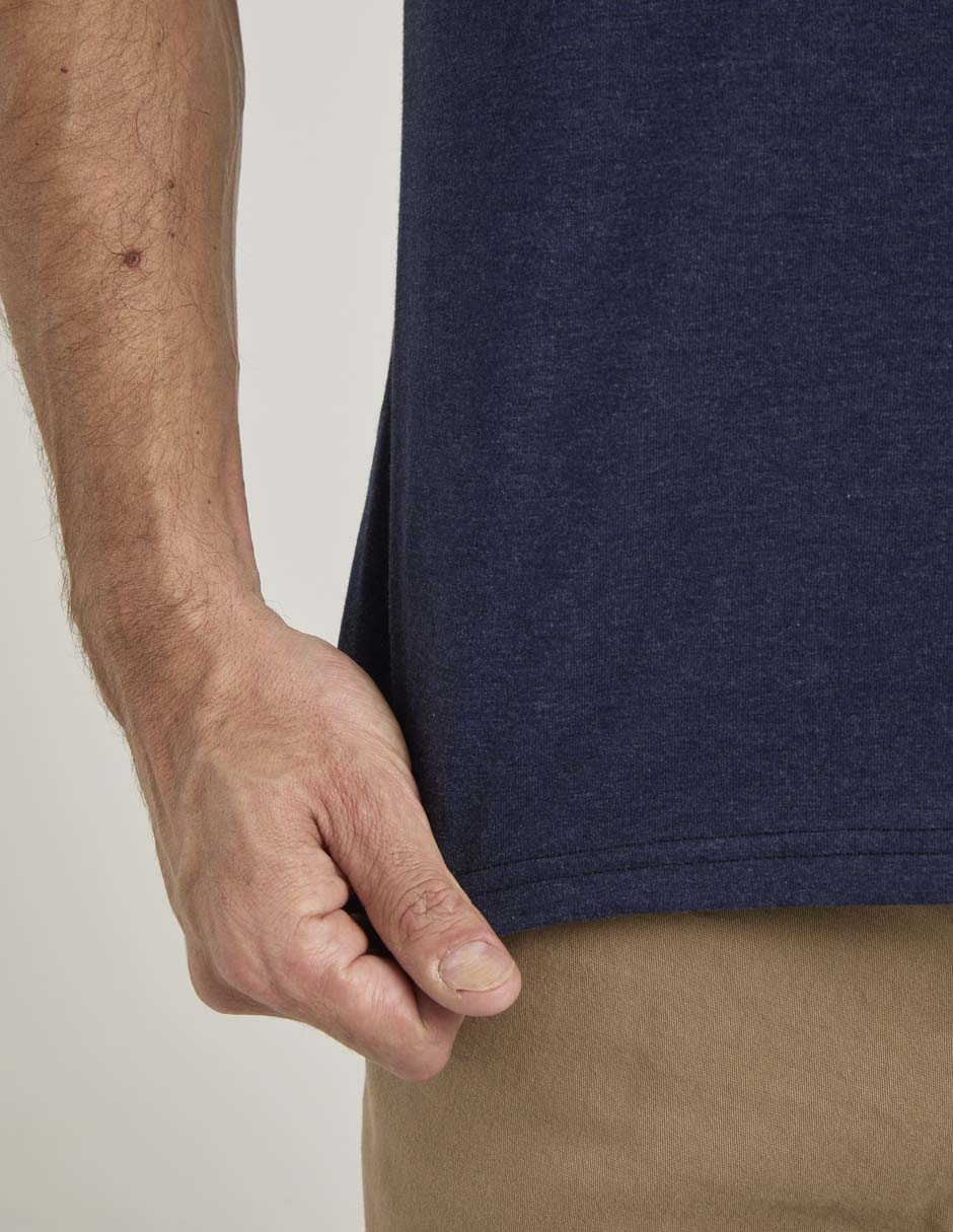 Playera weekend cuello redondo para hombre