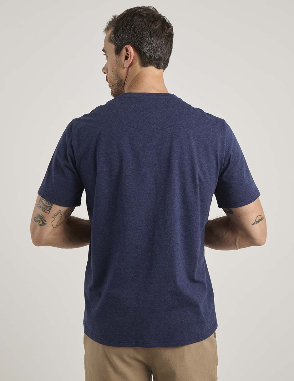 Playera weekend cuello redondo para hombre