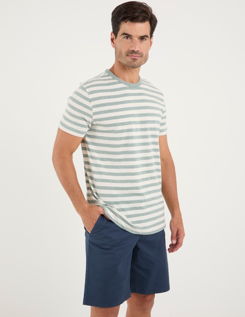 Playera cuello redondo para hombre 2