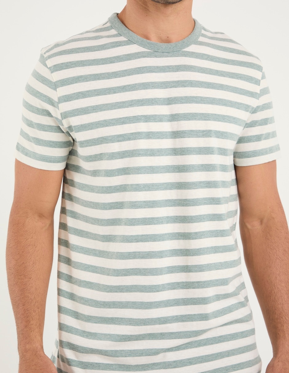 Playera cuello redondo para hombre 5