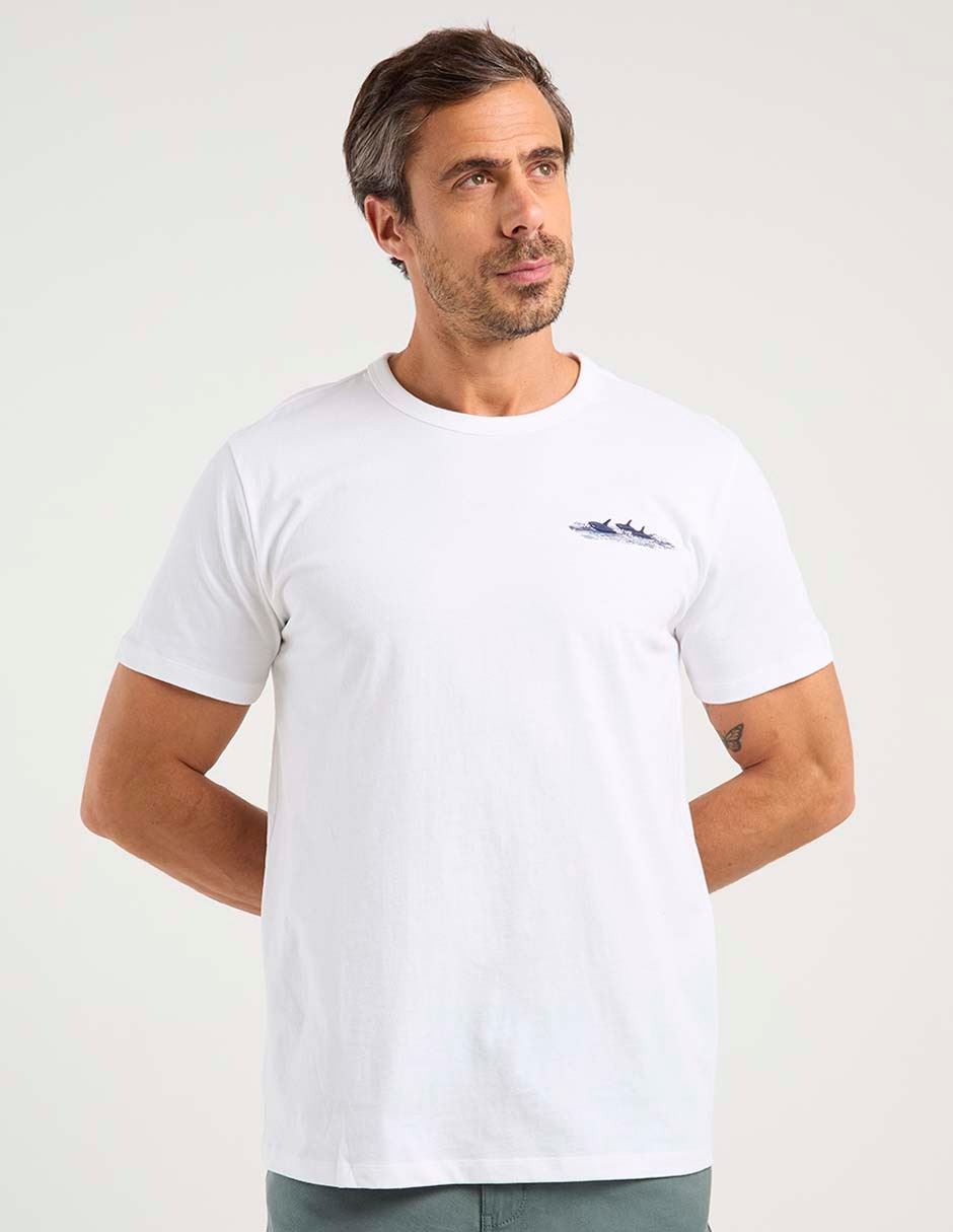 Playera cuello redondo para hombre Playera cuello redondo para hombre