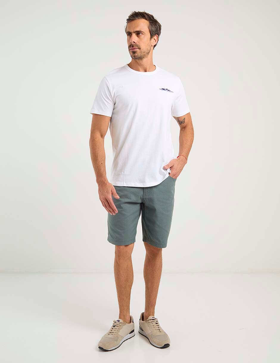 Playera cuello redondo para hombre 2